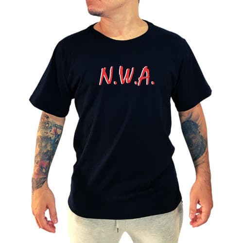 Camiseta Nwa Ice Cube Eazy E Dr Dre Dj Yella Rap Hip Hop Top