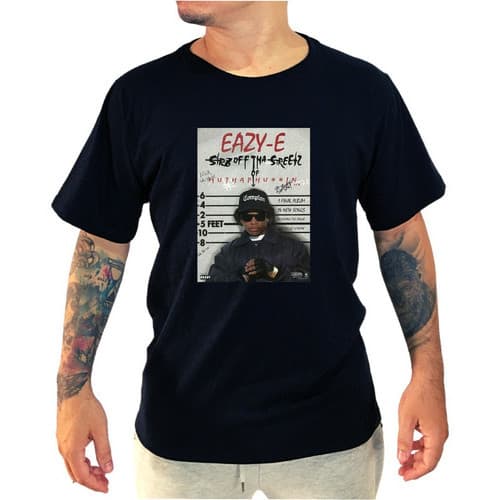 Camisetas Camisas Eazy E Nwa Compton Rap Hip Hop Malha Top