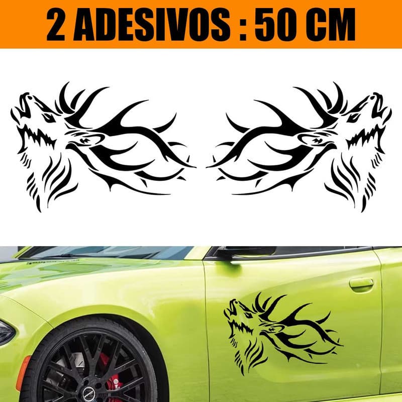 Kit Adesivos Carro Caminhão 2 Lados - Alce Magistral