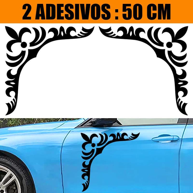 Kit Adesivos Carro Caminhão 2 Lados - PADRÃO DE BORDA #2