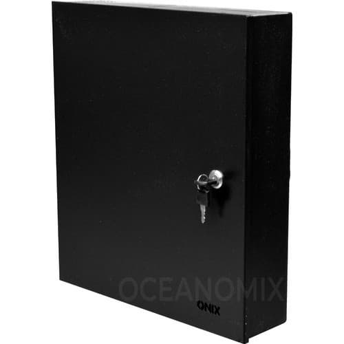 Rack Caixa Metálica Vertical Parede Nvr Dvr Cftv Pt E Bc ONIX SOLUTION