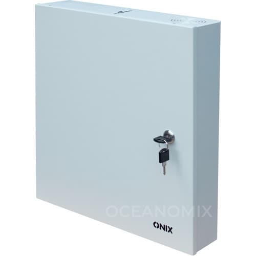 Rack Caixa Metálica Vertical Parede Nvr Dvr Cftv Preto ONIX SOLUTION