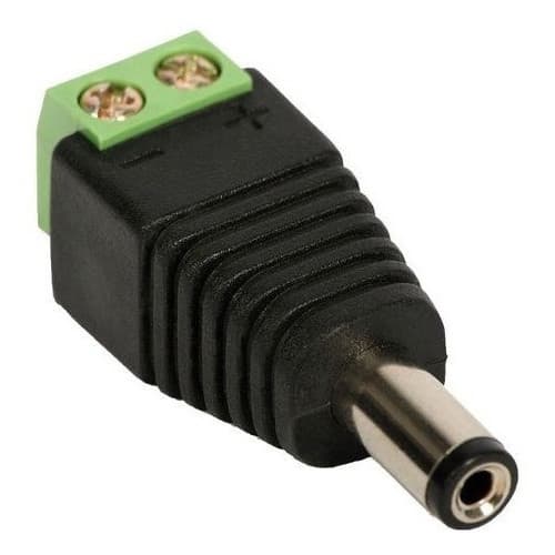 Kit 30 Conector P4 Macho Borne + 30 P4 Femea Borne Cftv