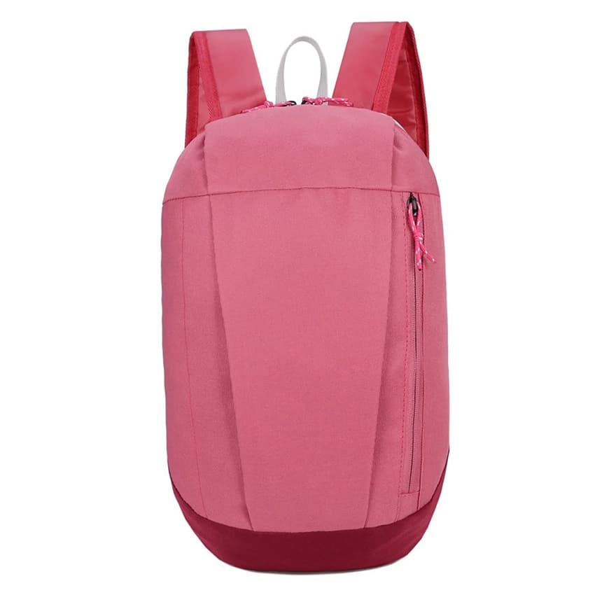 Mochilas de viagem feminina ultra leve, compacta para esportes e lazer 10 litros diversas cores