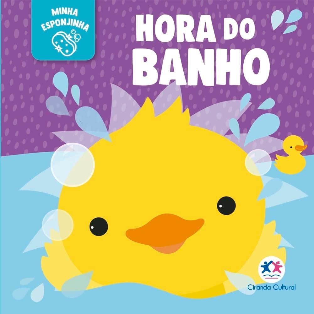 Livro Banho - Minha Esponjinha - Hora Do Banho