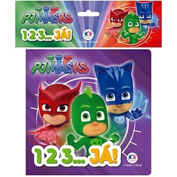Livro Banho - Pj Masks - 1 2 3... Ja