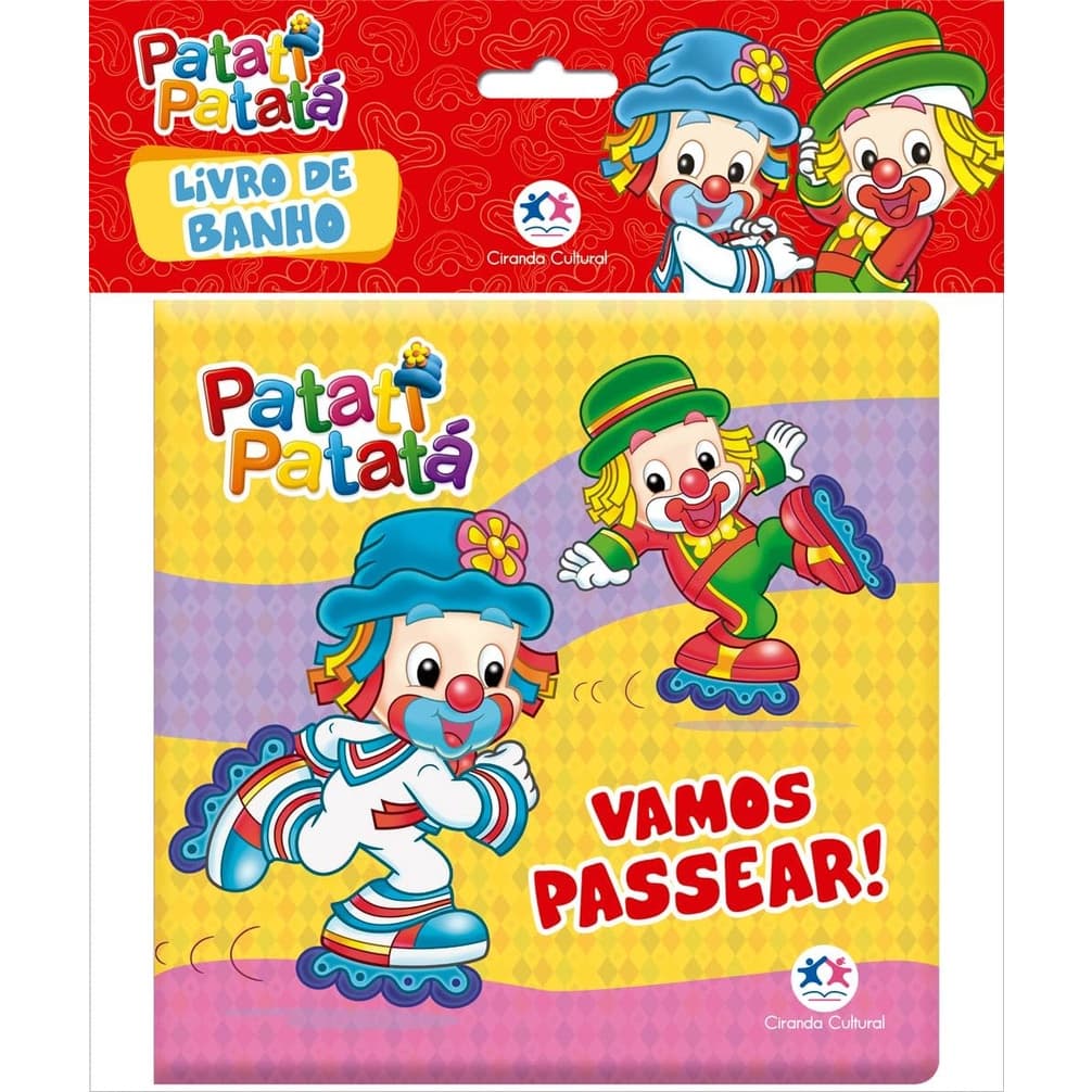 Livro Banho Patati Patata - Vamos Passear
