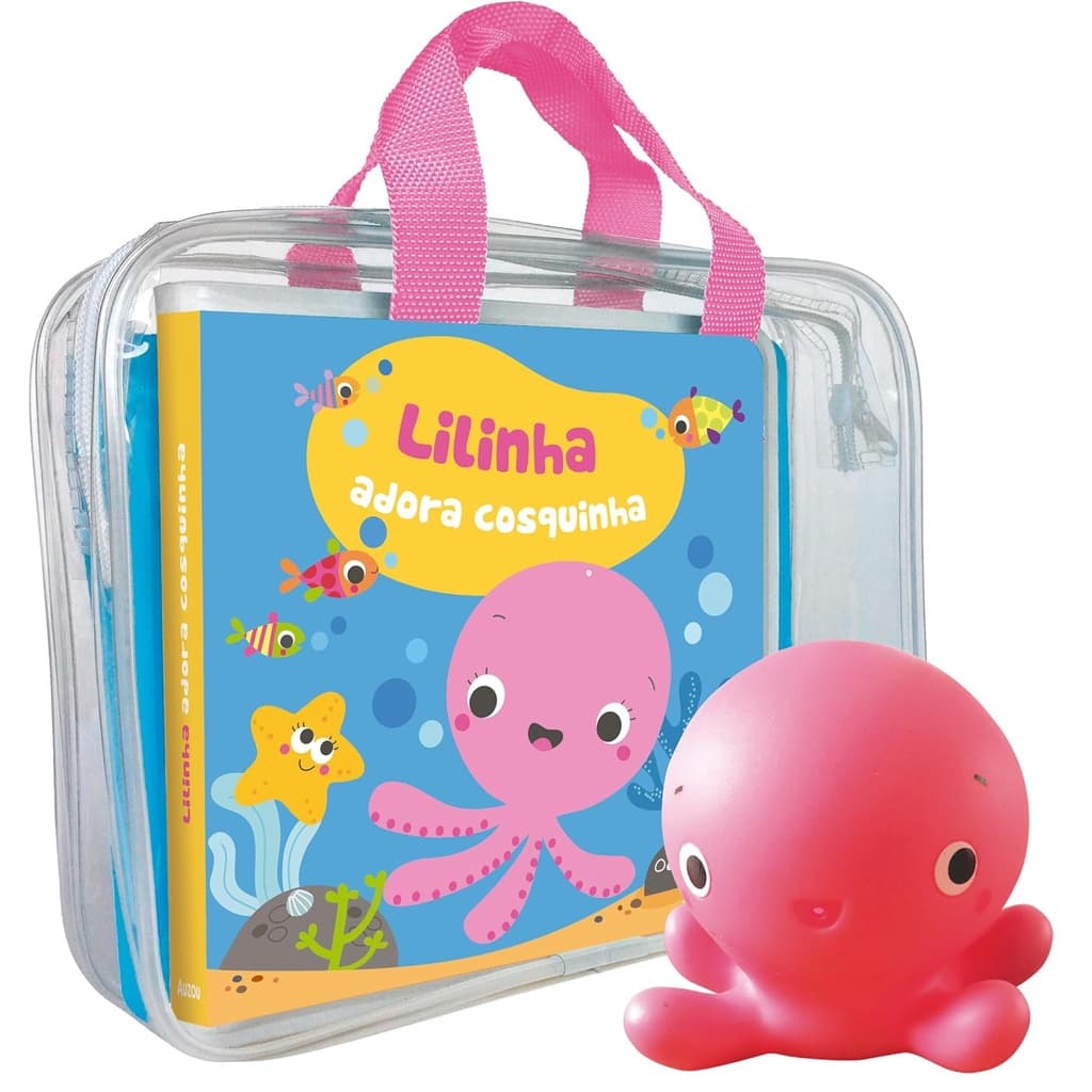 Livro Lilinha Adora Cosquinha - Livro De Banho