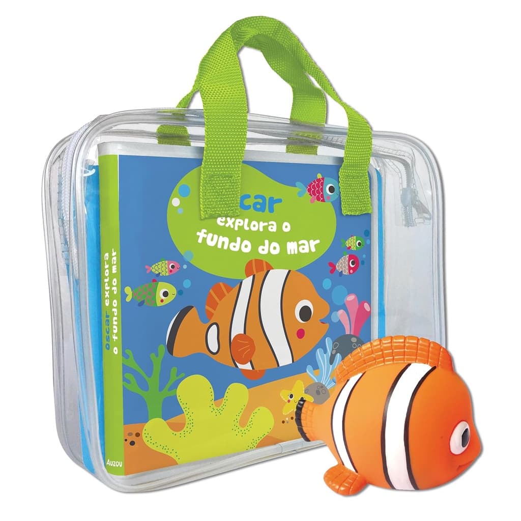 Livro Oscar Explora O Fundo Do Mar - Livro De Banho