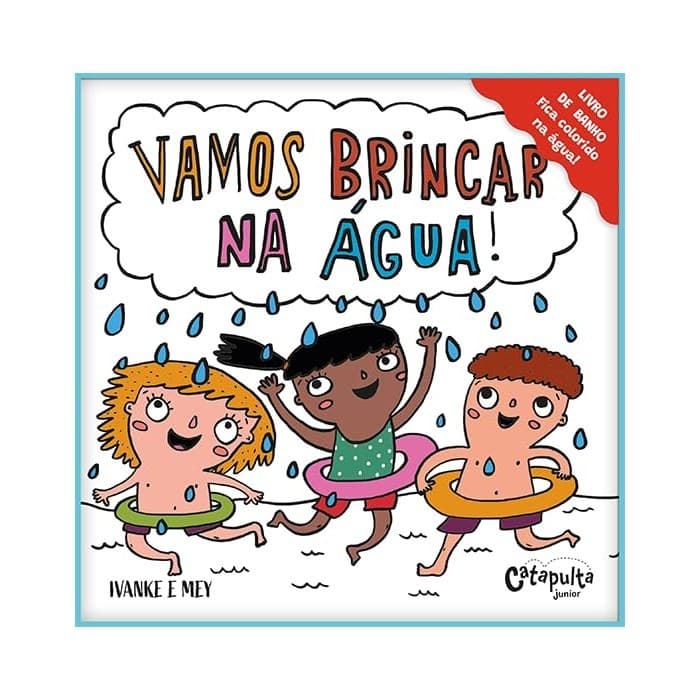 Livro Vamos Brincar Na Agua - Livro De Banho