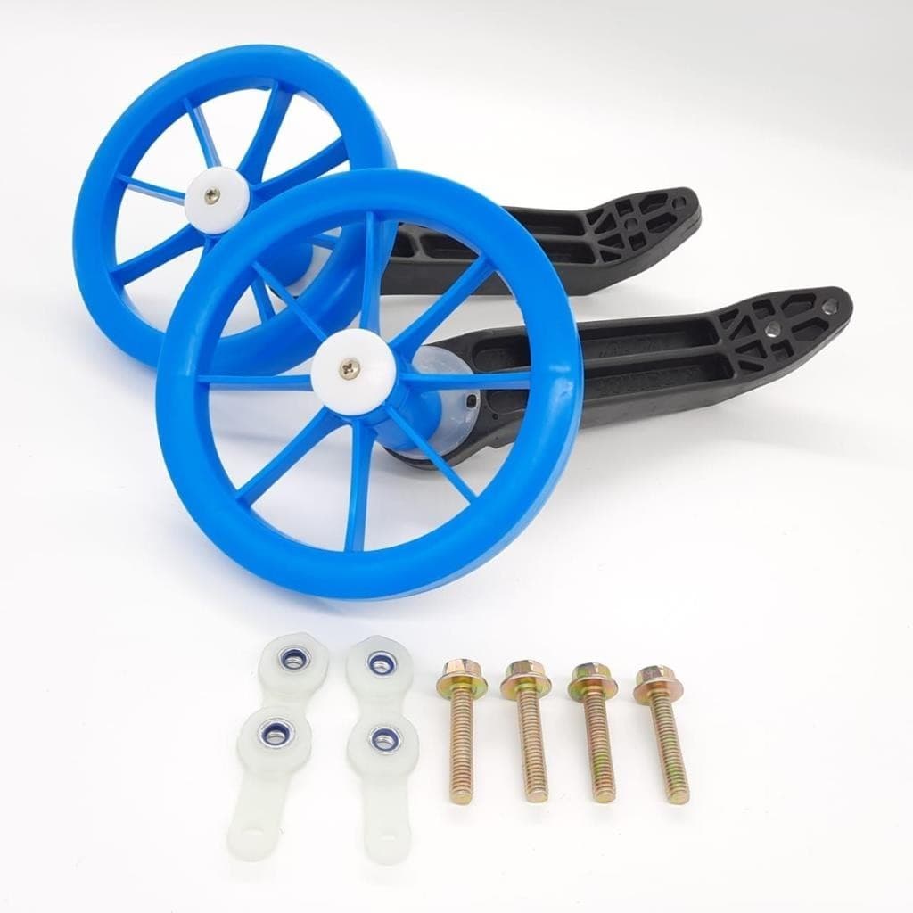 1 PAR RODA RODINHA APOIO BICICLETA INFANTIL ARO 16 NATHOR