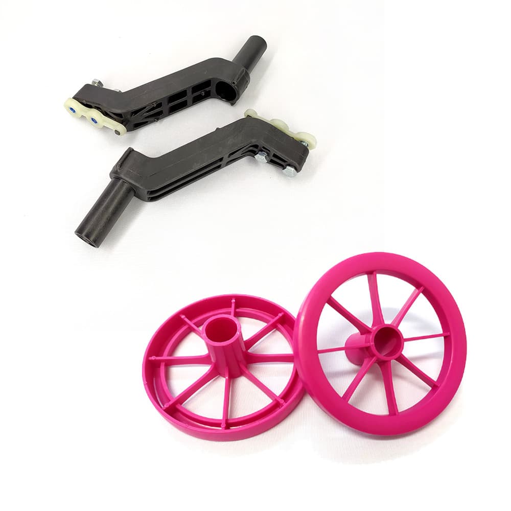 1 Par Roda Rodinha De Apoio Bicicleta Infantil Aro 14 Nathor