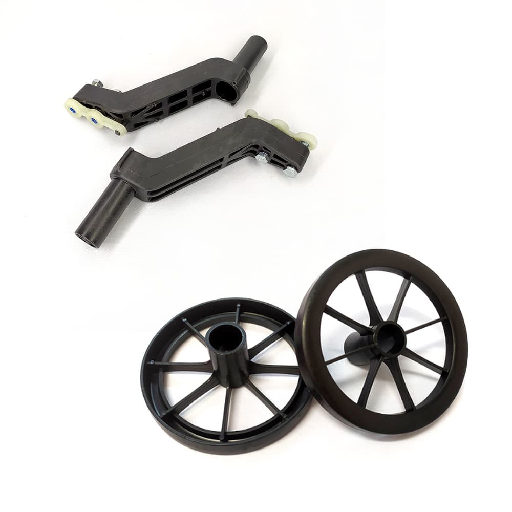 1 Par Roda Rodinha De Apoio Bicicleta Infantil Aro 12 Nathor