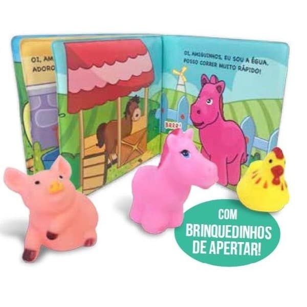 Livro Diversao No Banho - Amigos Da Fazenda