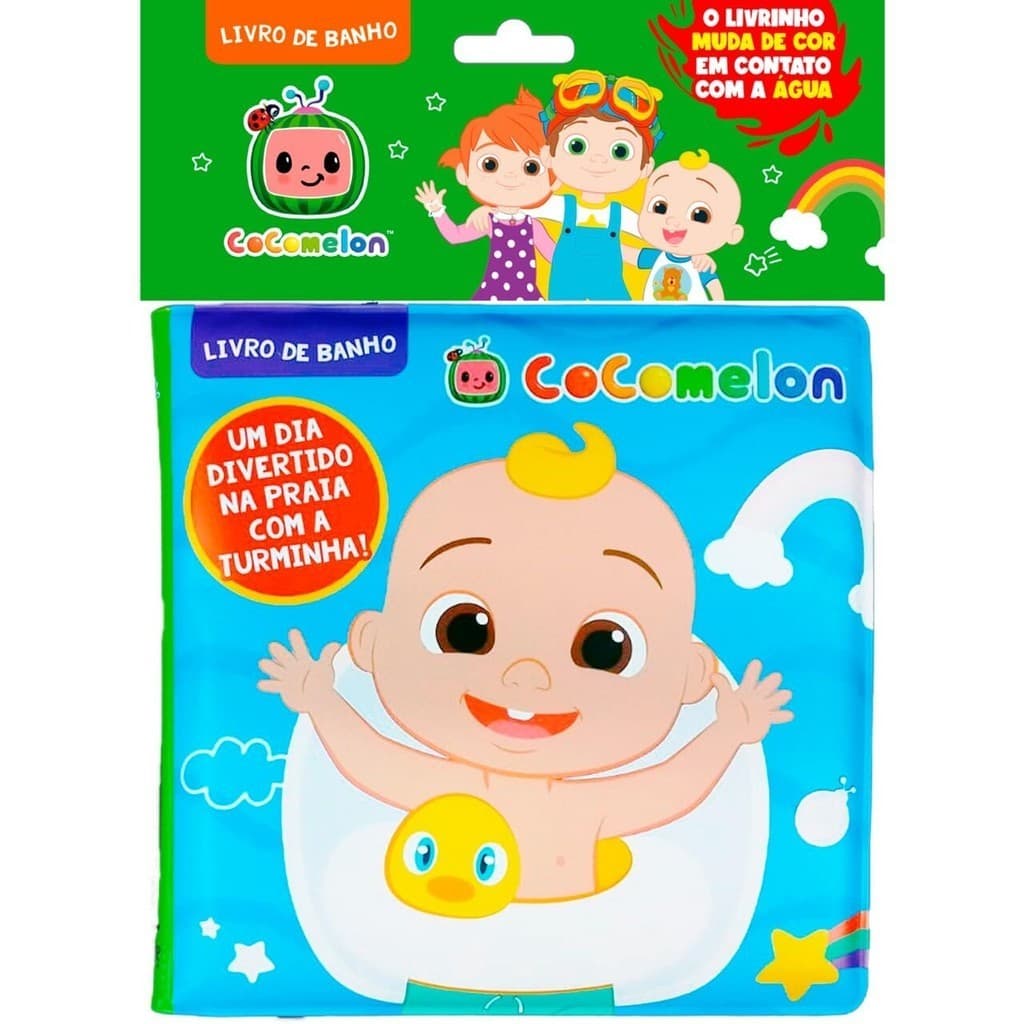 Livro Cocomelon Livro De Banho
