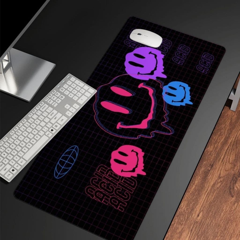 Mousepad Grande Grande Antiderrapante para Gamer e Escitório  35X70cm - Diversas Estampas