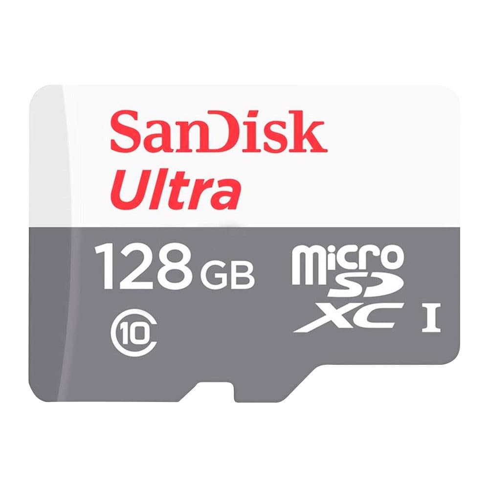 Cartão de Memória Micro SDXC Sandisk 128GB Ultra 100MBs