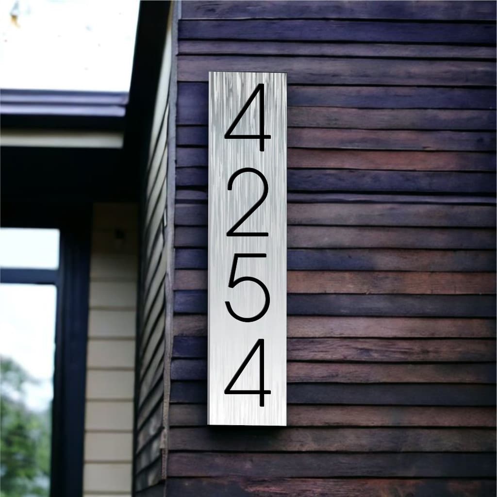 NÚMEROS PRA CASA, RESIDÊNCIA, CONDOMÍNIO, APARTAMENTO, PRÉDIO, PLACA 30x8cm,  identificação para casa