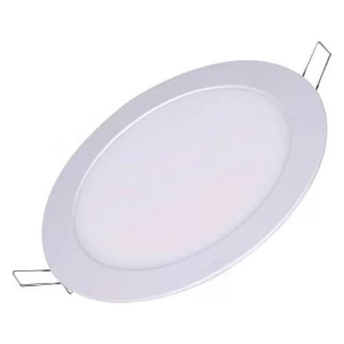 Luminária Painel Plafon Led 6w Redondo Embutir Brfrio Aaatop