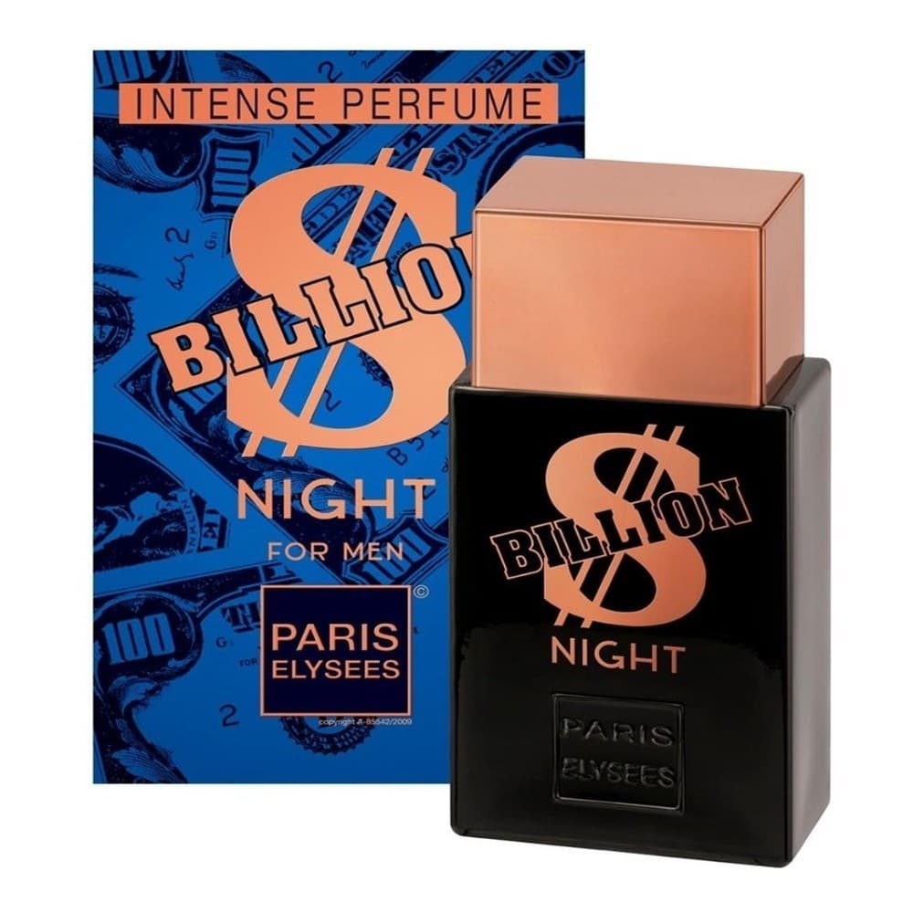 Perfume Billion Night Paris Elysees Masculino 100ml