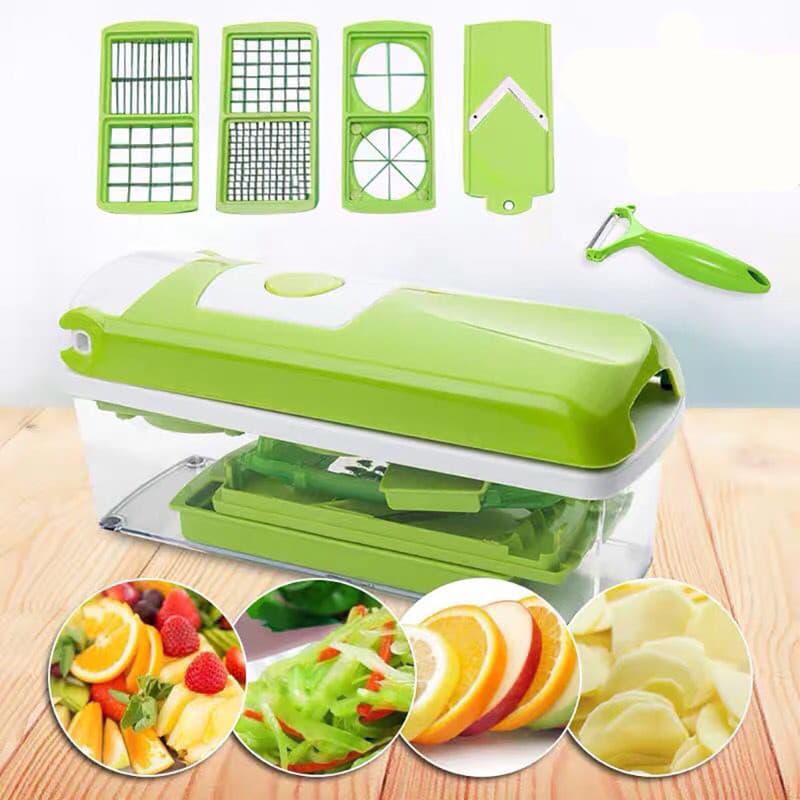 REAL.STORE.INFINITY.Nicer Dicer Plus Cortador Fatiador de Legumes Frutas e Legumes