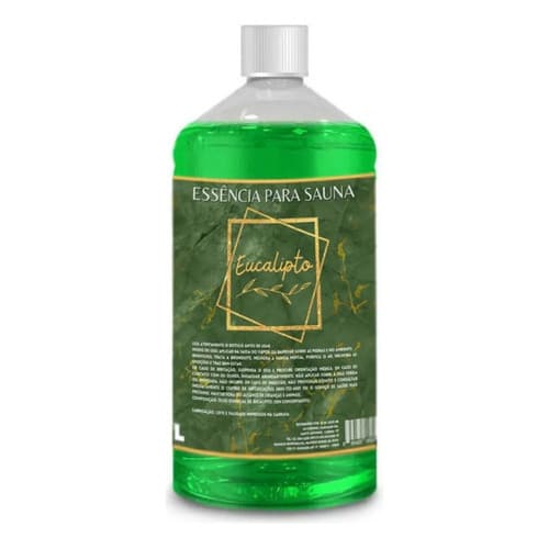Essência De Eucalipto Concentrado Para Sauna 1 Litro Puro