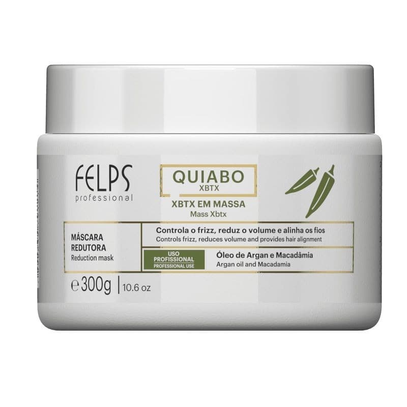Felps Quiabo - Xbtx Em Massa Máscara Redutora 300G
