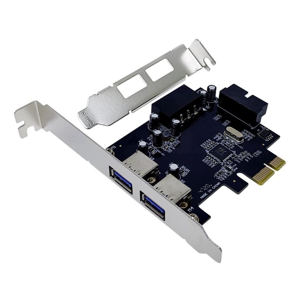 Placa Pci-e 2 Portas Usb 3.0 + 19 Pinos Painel Front 3.0
