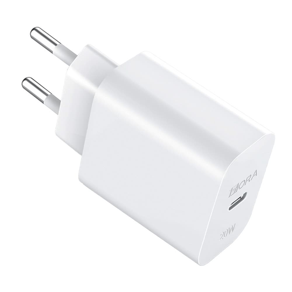 Carregador Parde 1Hora PD 20W Porta Usb Tipo C Branco