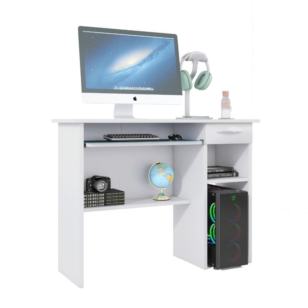 Escrivaninha Mesa Para Computador Com Gaveta