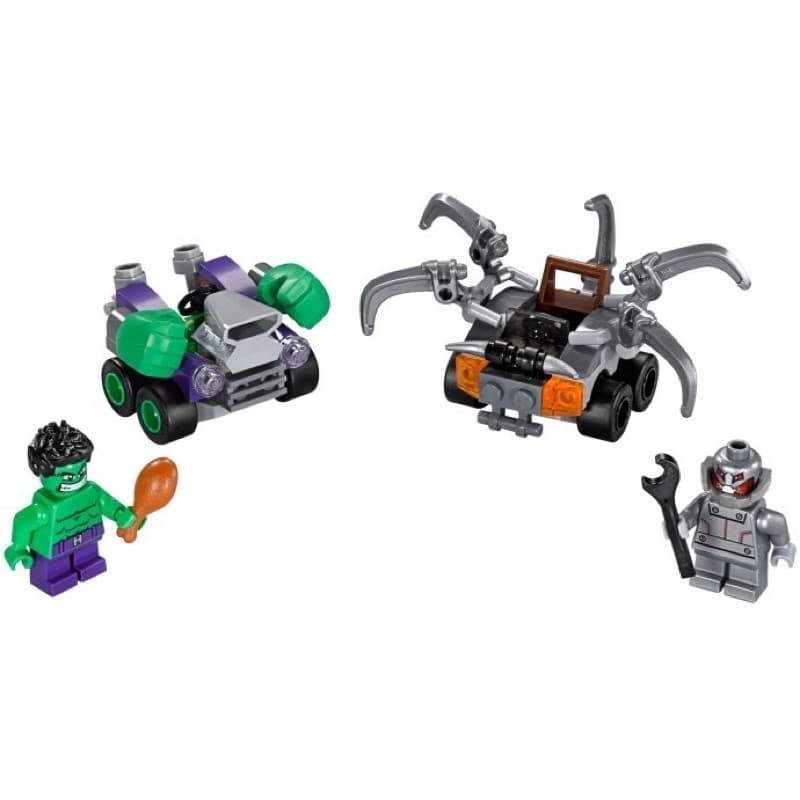 Lego 76066 Mighty Micros: Hulk vs. Ultron 80 peças Lego original