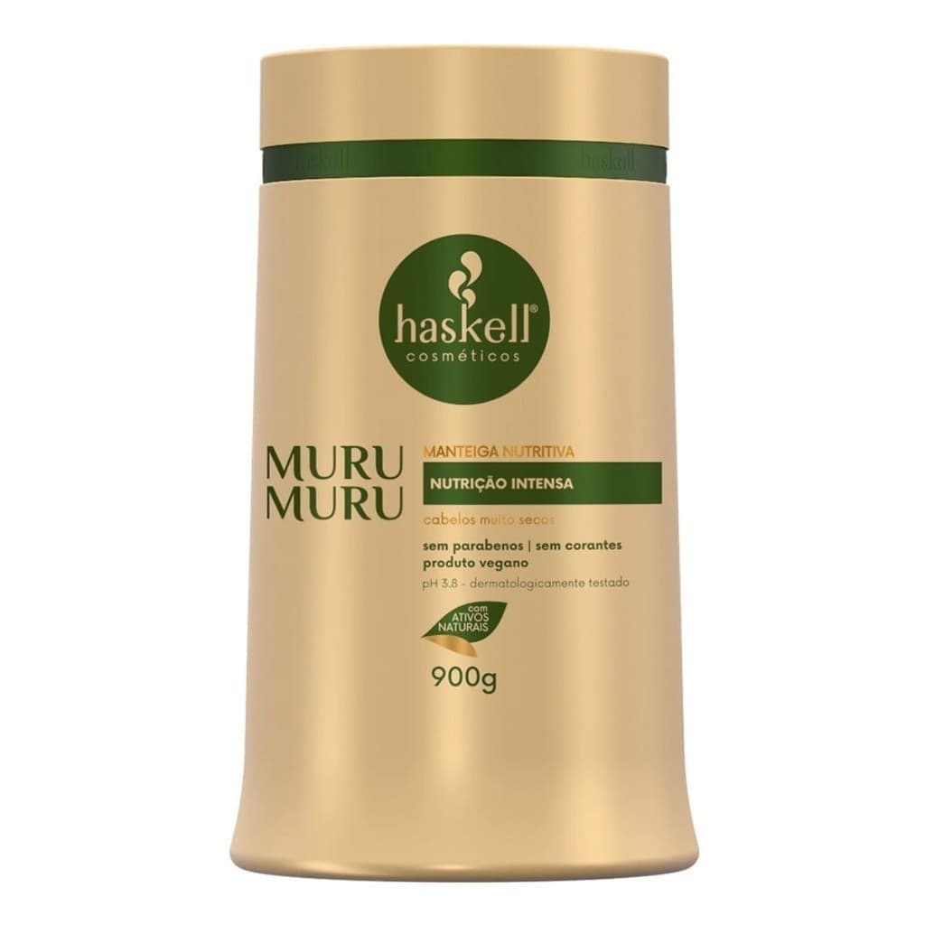 Haskell Manteiga Nutritiva Murumuru 900g - Máscara de Nutrição Intensa