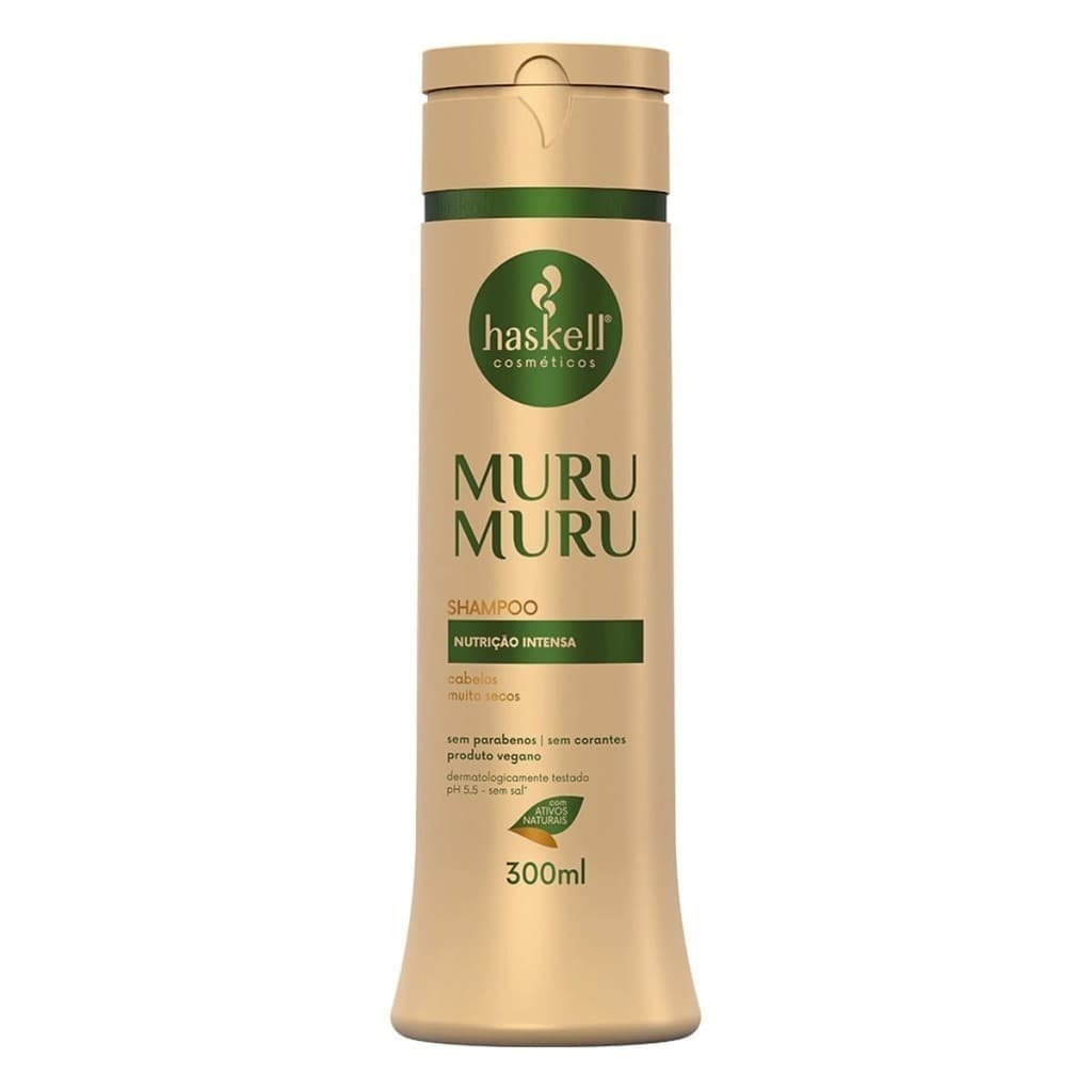 Shampoo Haskell Murumuru 300ml - Nutrição Intensa
