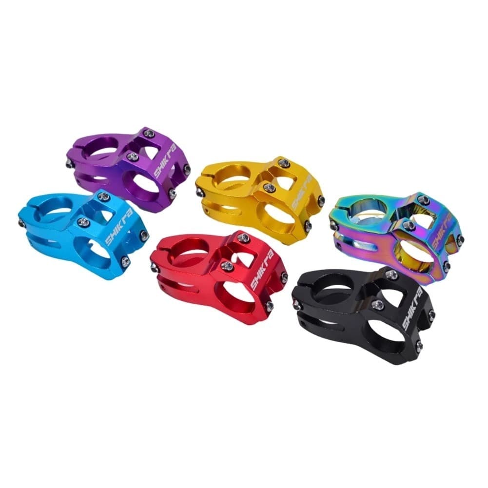Mesa SHIKRA MTB Bicicleta Estrada Trilha Asfalto Peça Haste 45mm 0° Avanço Curto 31.8mm Guidão XC AM