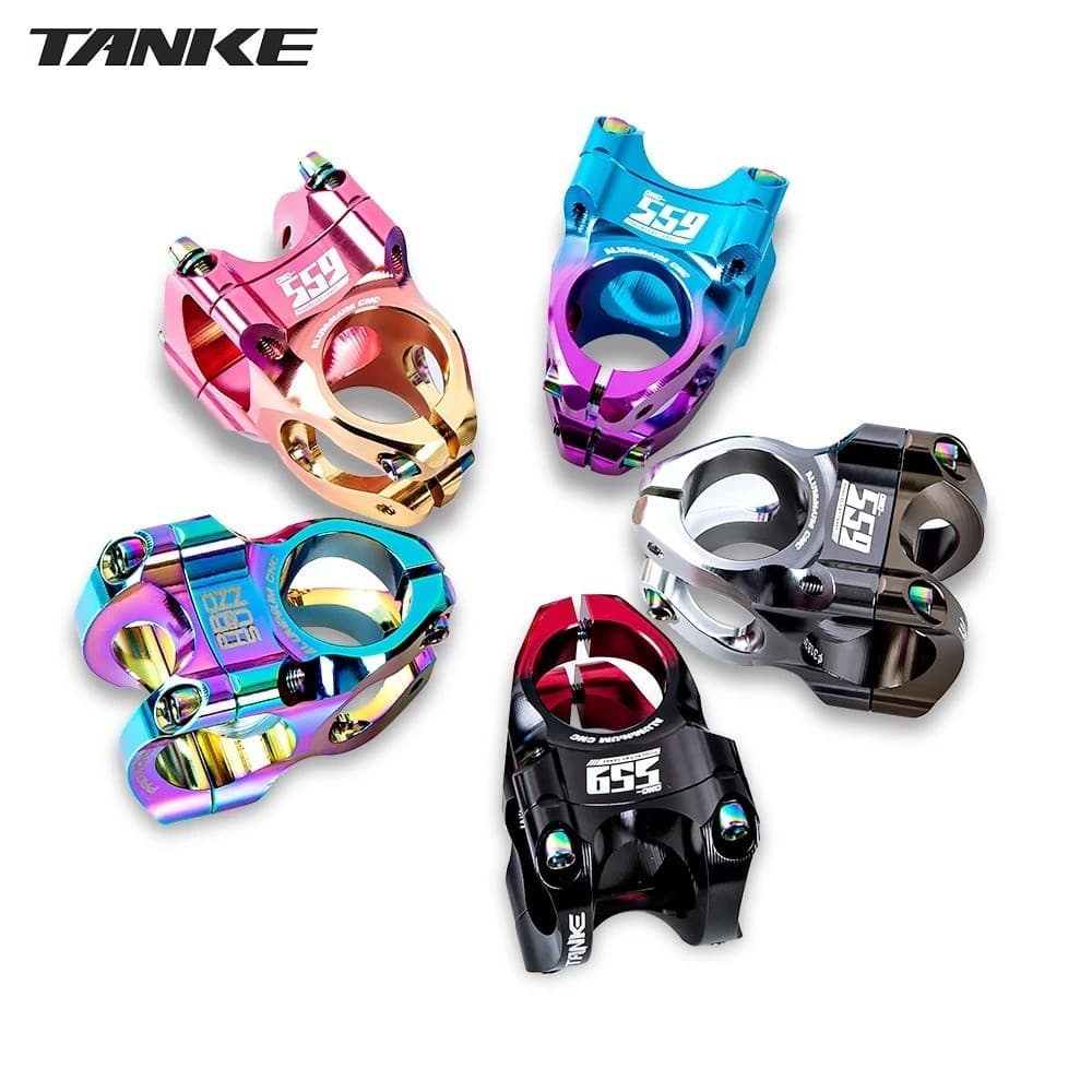 TANKE 565 Haste Bicicleta Alta Resistência CNC Enduro 31.8 DH/AM/XC MTB Peças Liga Alumínio 0° Grau