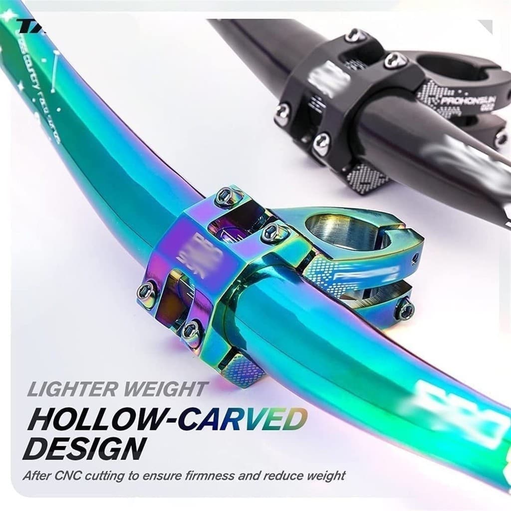 Mesinha TANKE Reta MTB Bicicleta Peças Esporte Ciclismo Haste Mesa 45mm 0° Curta Colorida 31.8 XC AM