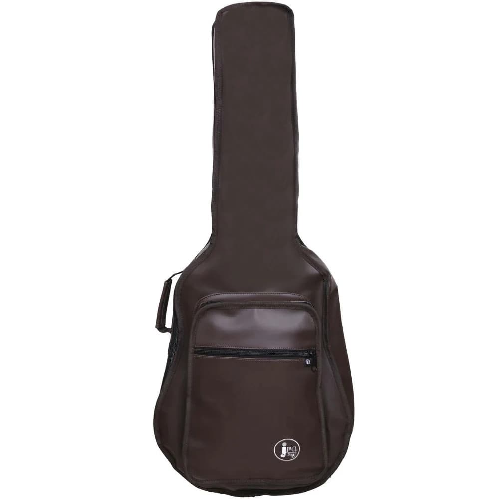 Capa Bag Violão Clássico Acolchoada Cargo Couro Marrom