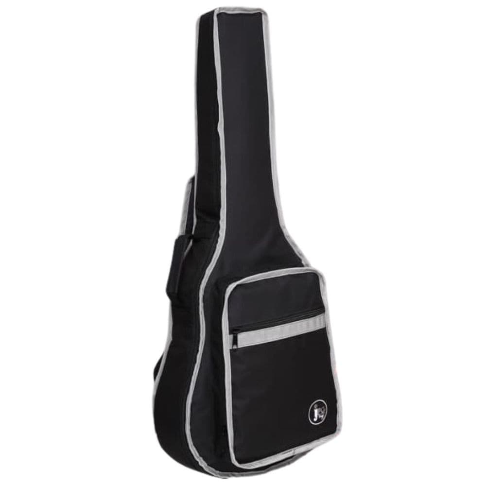 Capa Bag Violão Folk Acolchoada Cargo Extra Color Cinza