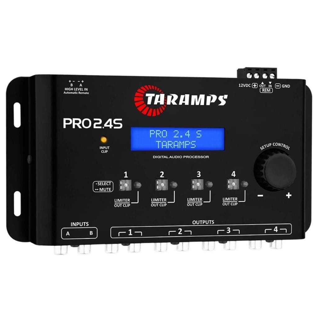 Processador Crossover De Audio Digital Taramps Pro 2.4s