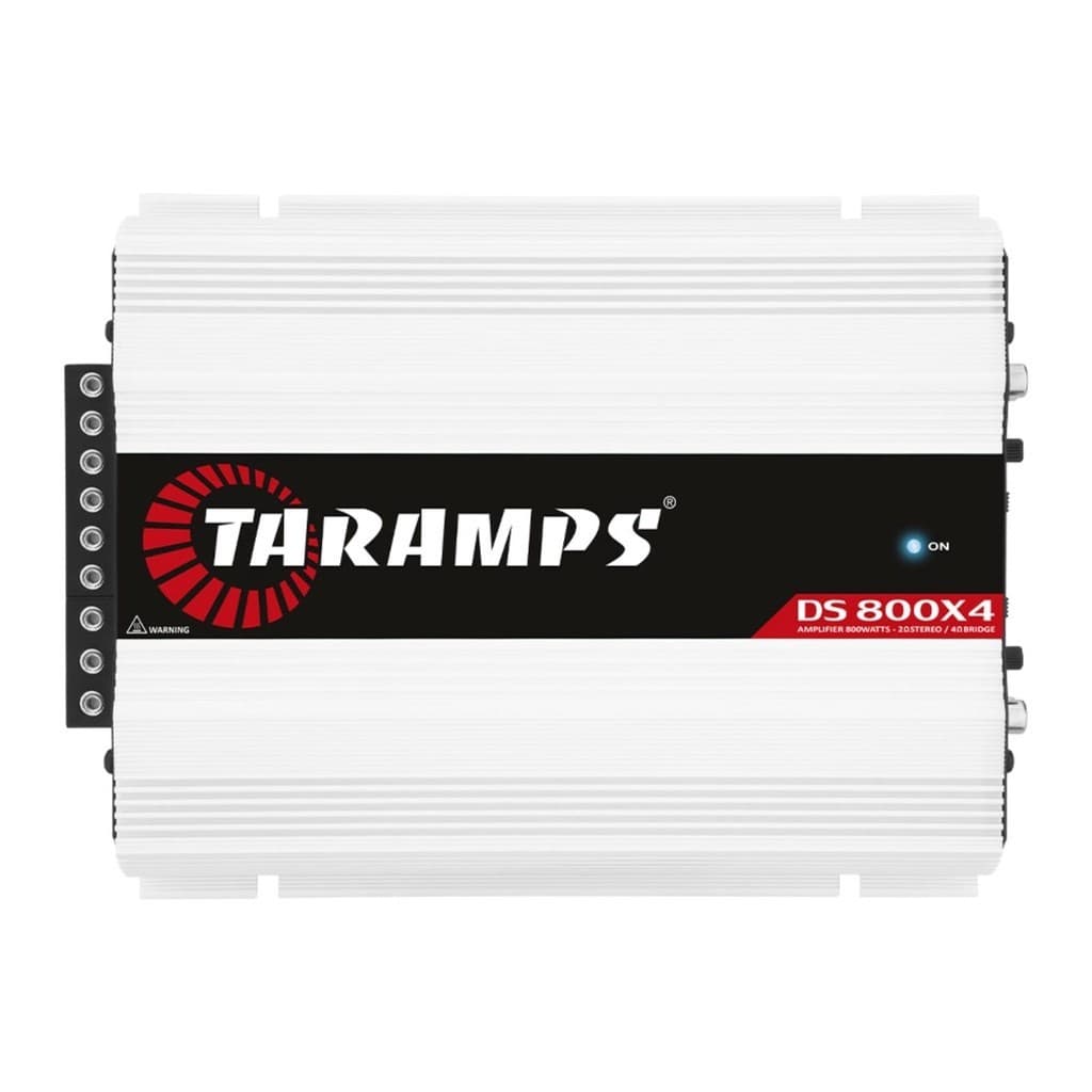 Módulo Amplificador Taramps DS800x4 800W RMS 4 Canais 2 Ohms DS800