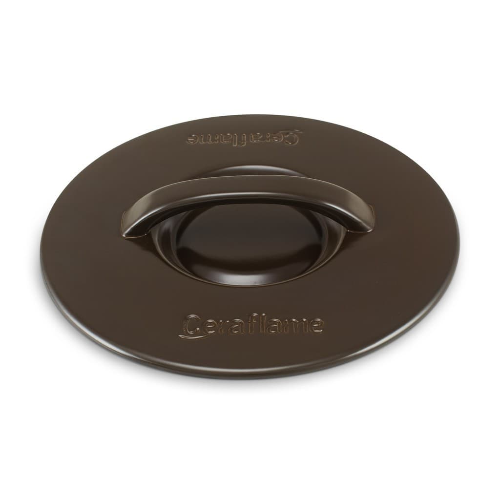 Tampa De Cerâmica Duo+ 22cm Chocolate Ceraflame