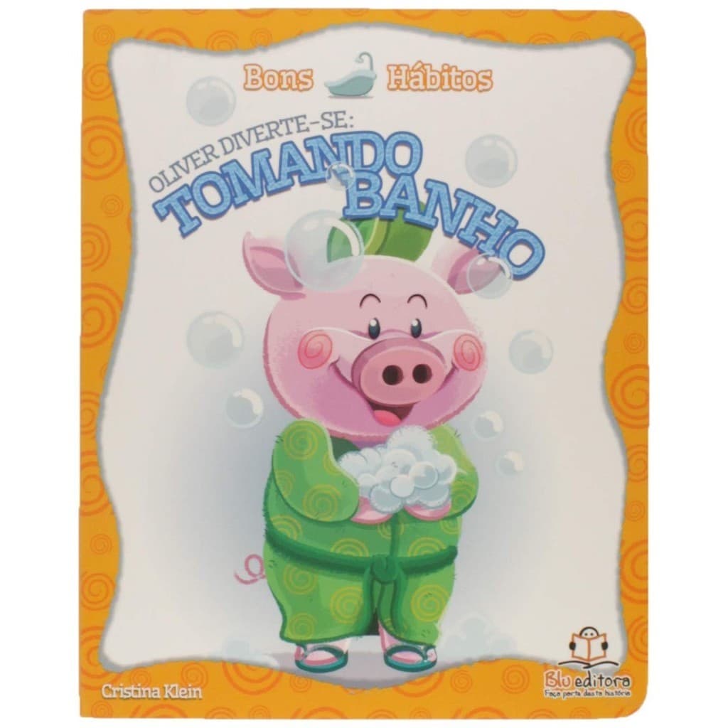 Livro Bons Habitos - Tomando Banho
