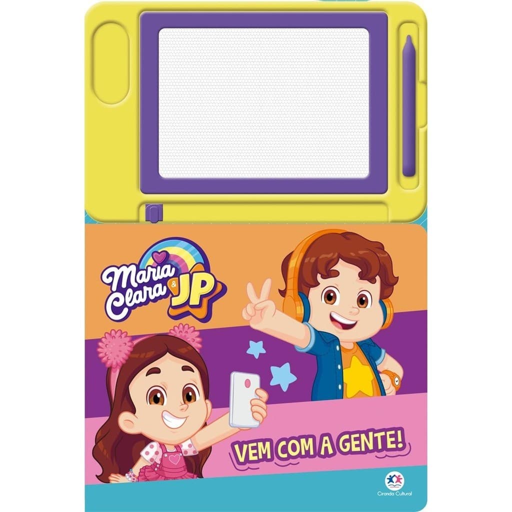 Livro Lousa Magnetica - Maria Clara E Jp - Vem Com A Gente