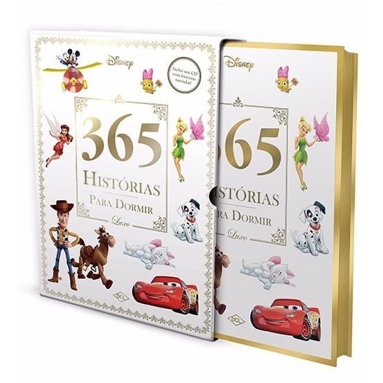 Livro Disney - 365 Historias Para Dormir - Edicao Luxo