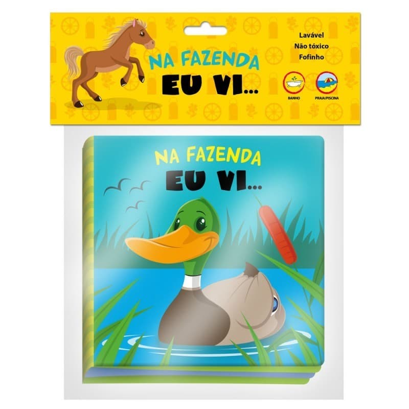 Livro Banho Na Fazenda Eu Vi