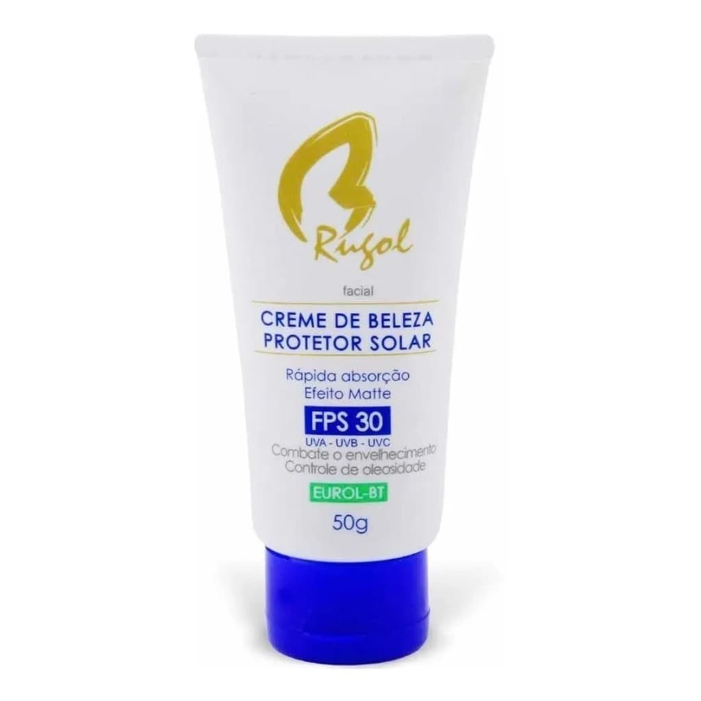 Creme Anti-rugas com Filtro Solar Fps 30 Rugol Bisnaga 50g