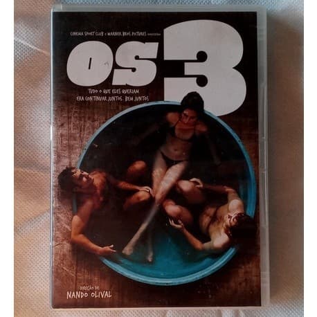 Dvd Os 3 - Nando Olival - Três - Original