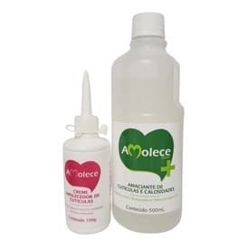Kit Amolecedor De Cuticulas 2 - Liquido E Creme 500 E 110 Ml