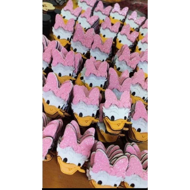 50 apliques em Eva para acessorios pet (Margarida)
