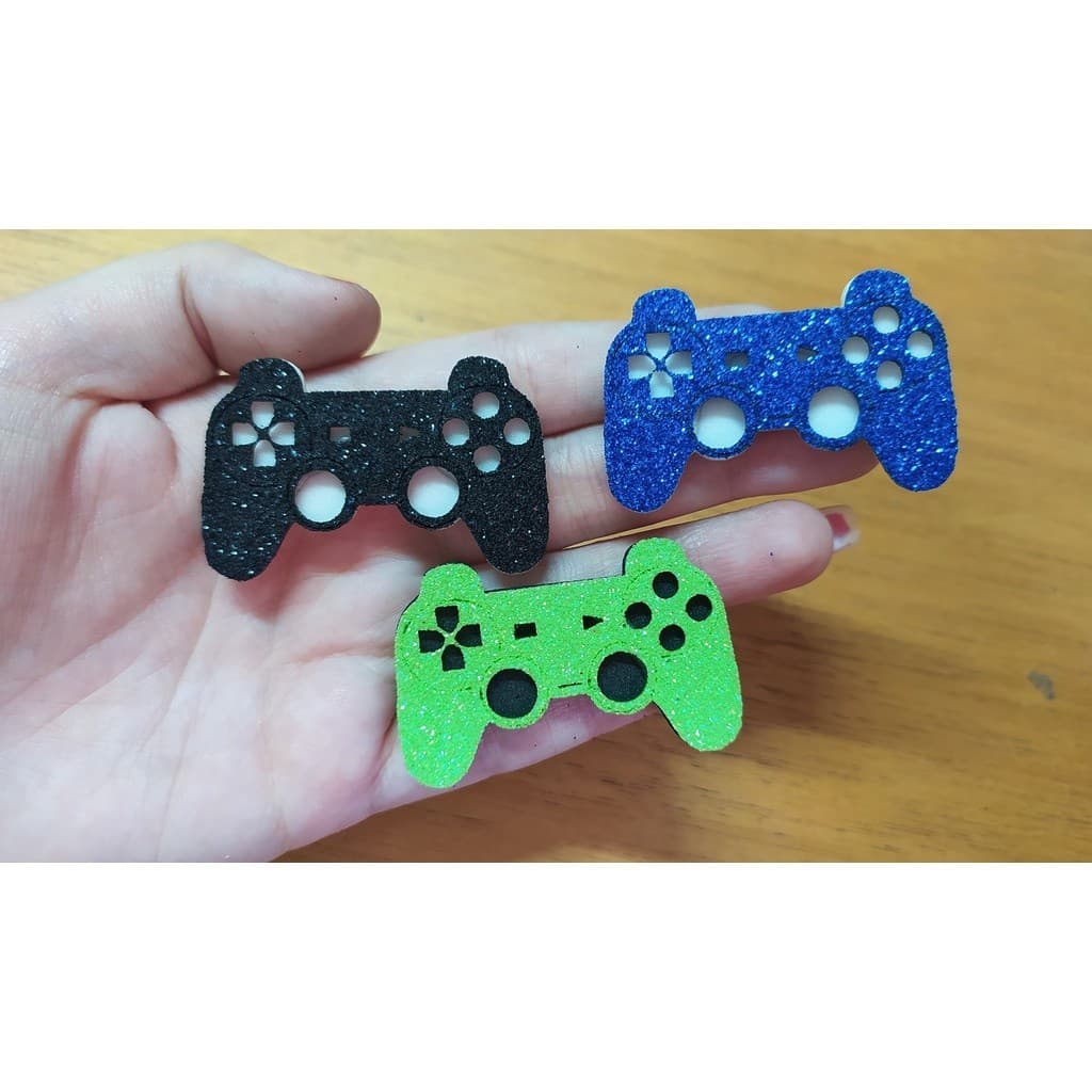 50 apliques em Eva para acessorios pet (controle de vídeo game)